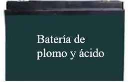 Batería de plomo y ácido