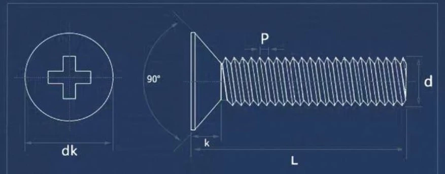 detalle de un perno avellanado angulo de cabea detalle de un perno avellanado angulo de cabea