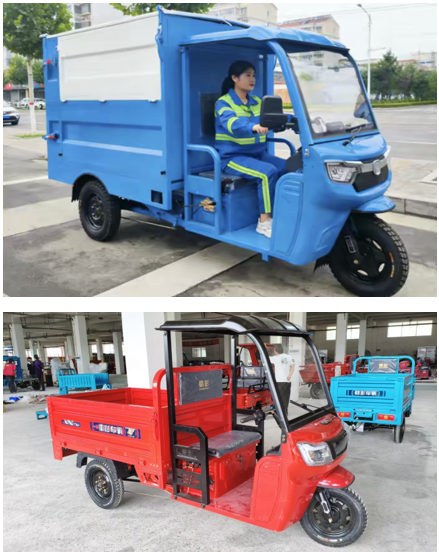 electric garbage tricycle with stainless steel container electric garbage tricycle with stainless steel container
