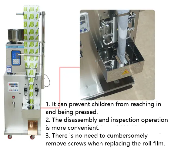 pouch packing machine for spices