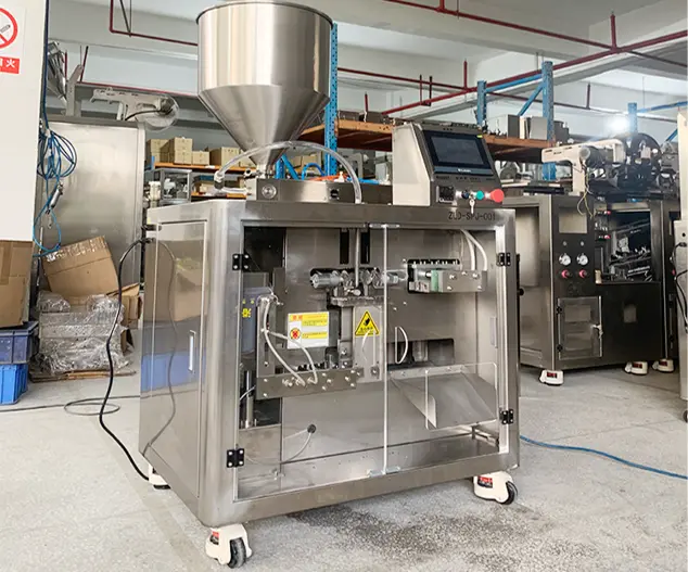 pouch packing machine for water