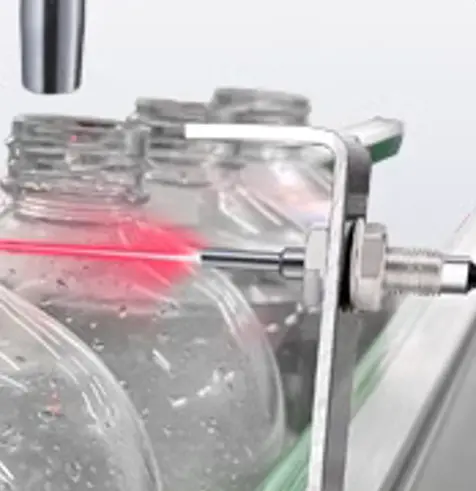 Sensor fotoeléctrico dellenadora de líquidos viscosos automática